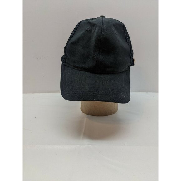 CARHARTT RUGGED PROFESSIONAL BLACK MESH SNAPBACK TRUCKER STYLE HAT CAP - Picture 1 of 6